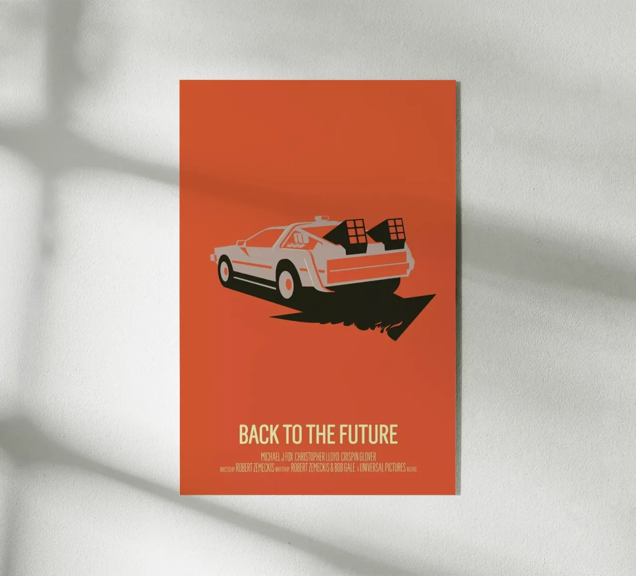 Back to the Future 2 plexiglass da Bruno Morphet