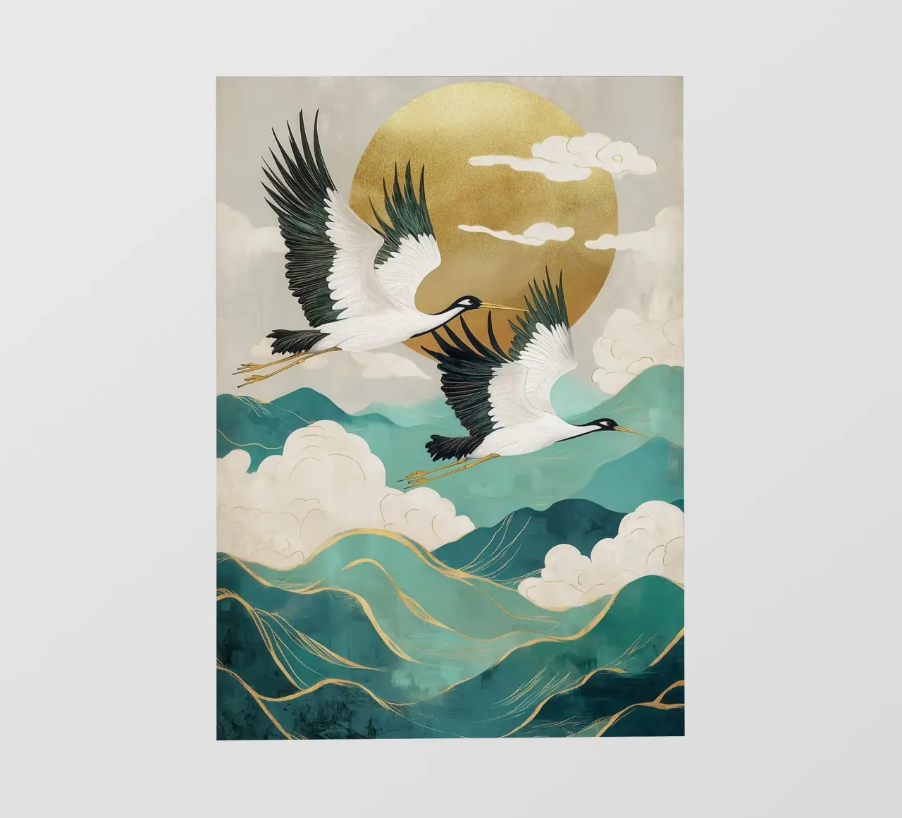 Gru in volo telo in pvc da BirdShop
