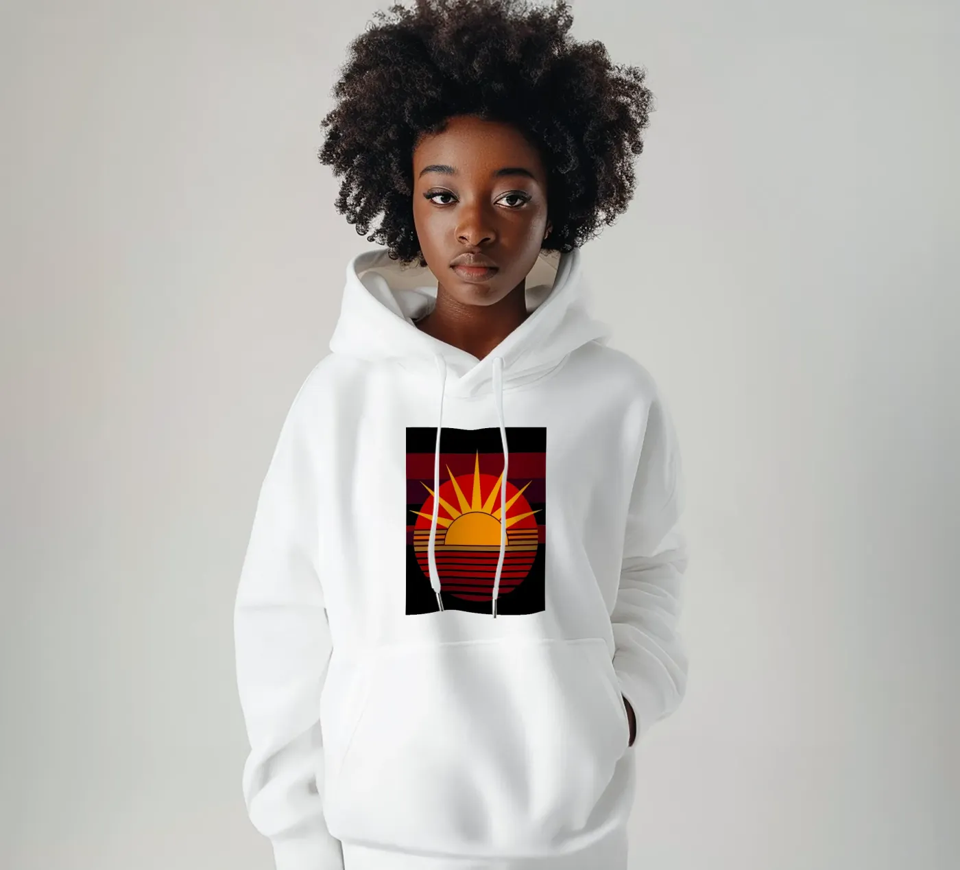 sun vector hoodie by zaidza