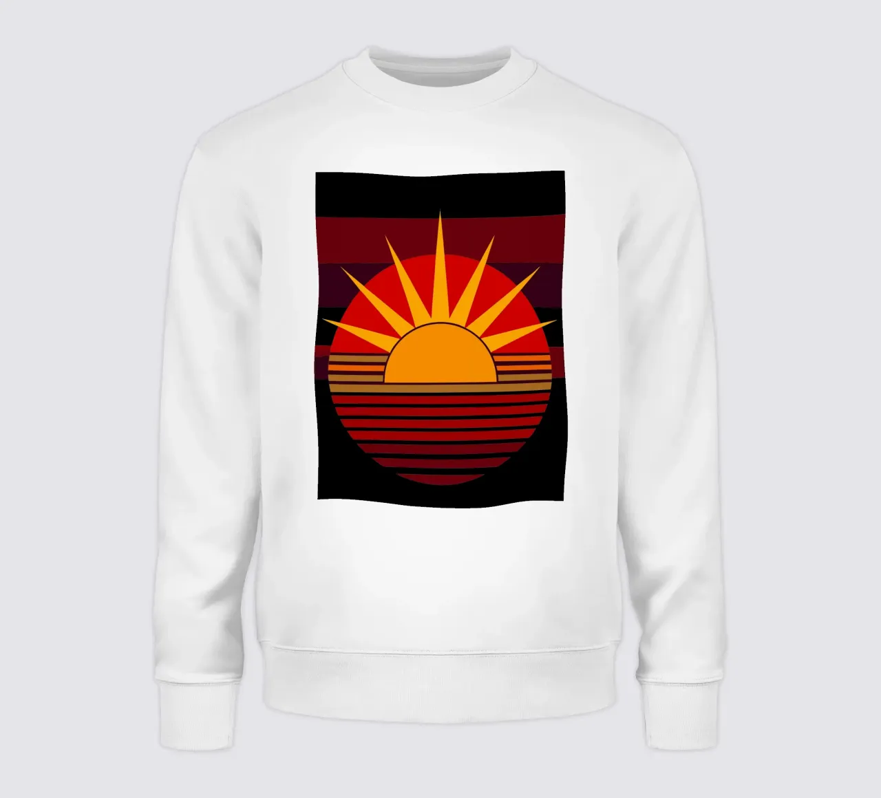 vettore sole felpa da zaidza