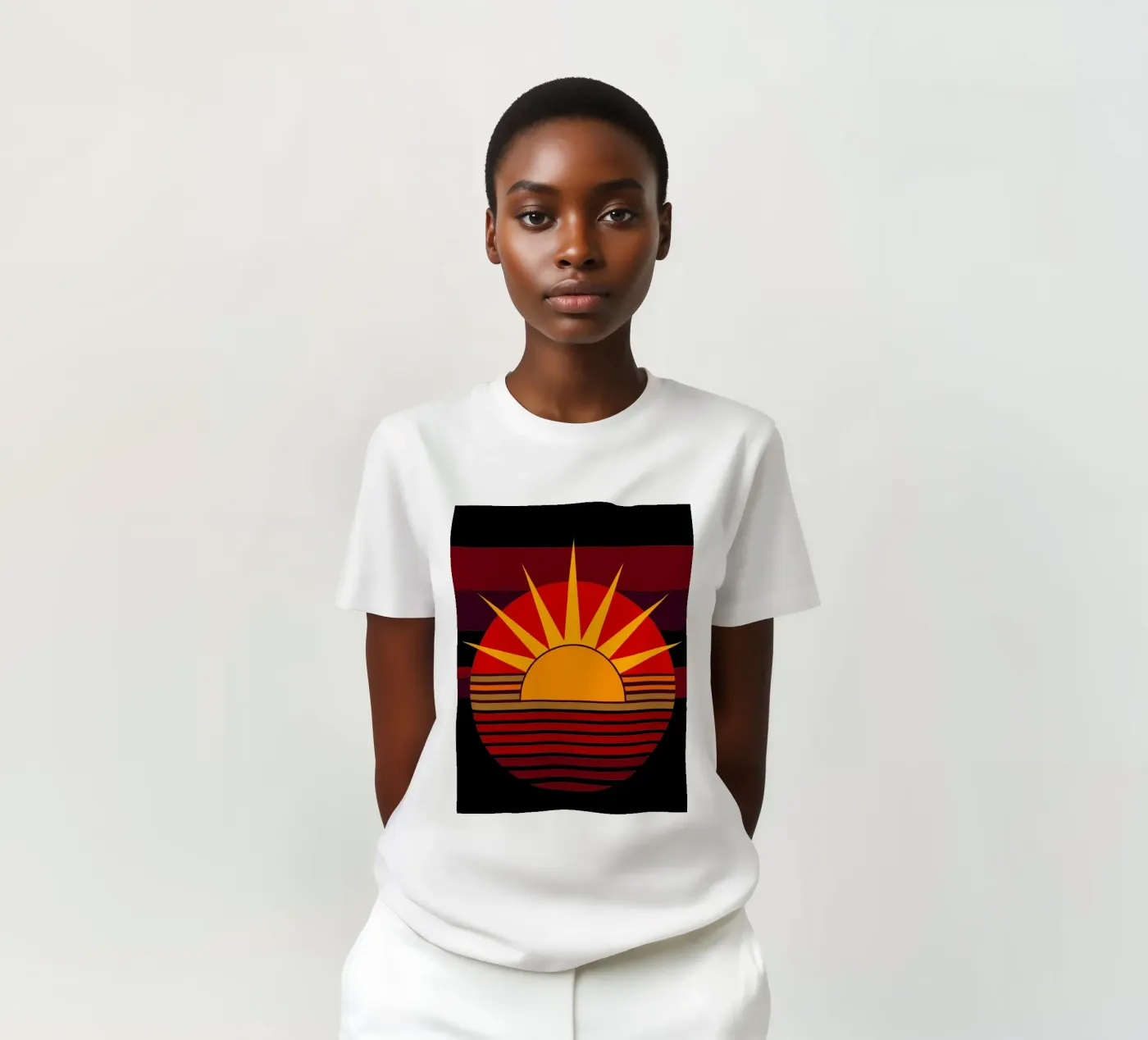 vettore sole t-shirt da zaidza