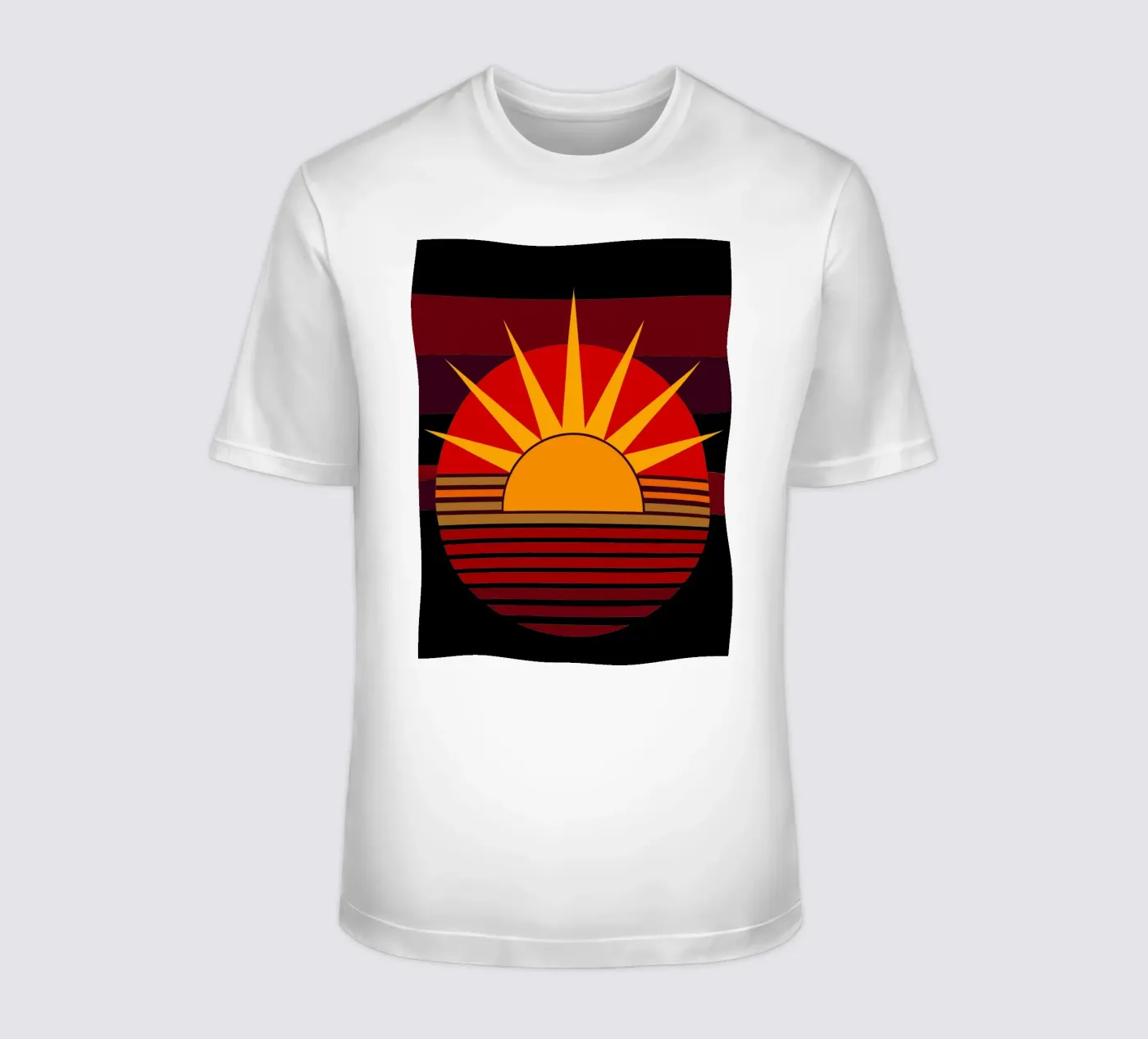 vettore sole t-shirt da zaidza