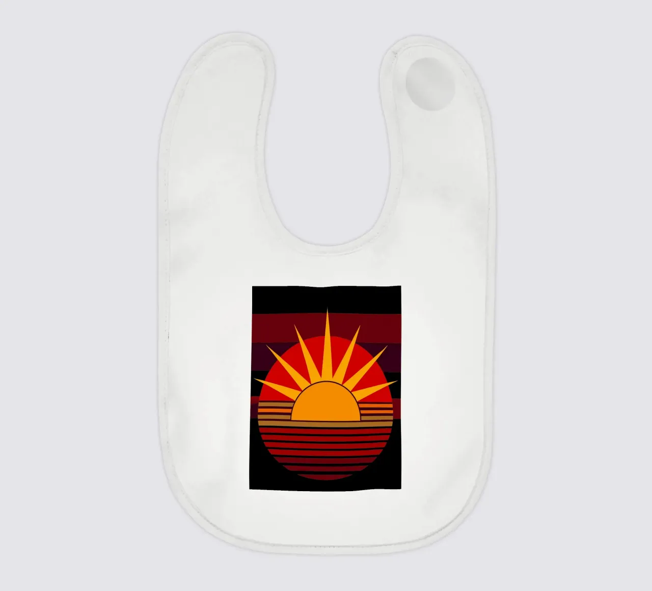 sun vector Babylätzchen von zaidza