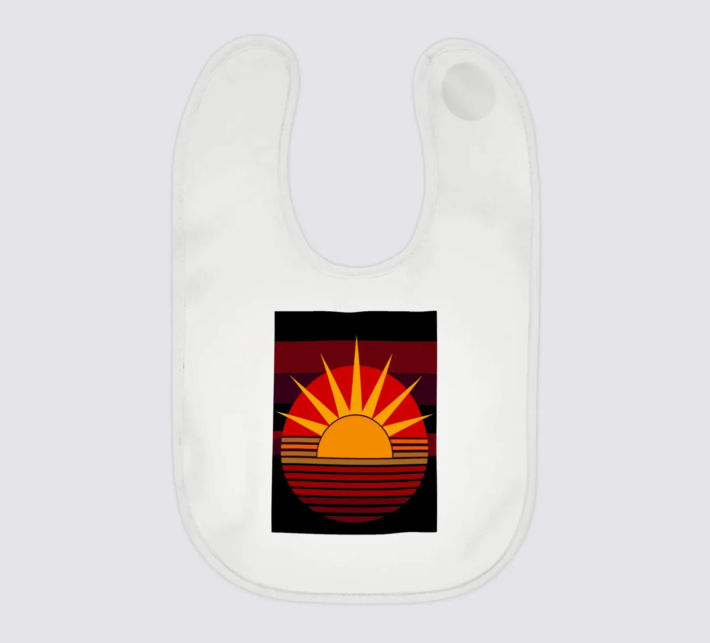 sun vector Babylätzchen von zaidza