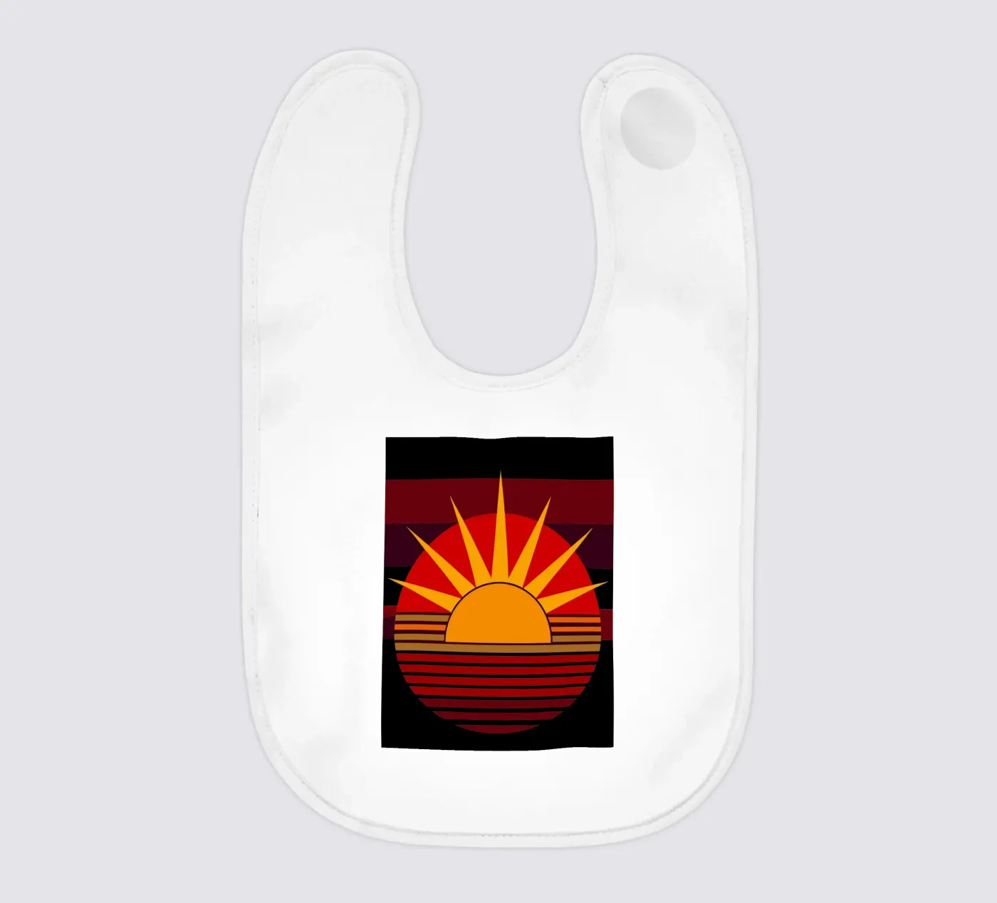sun vector Babylätzchen von zaidza