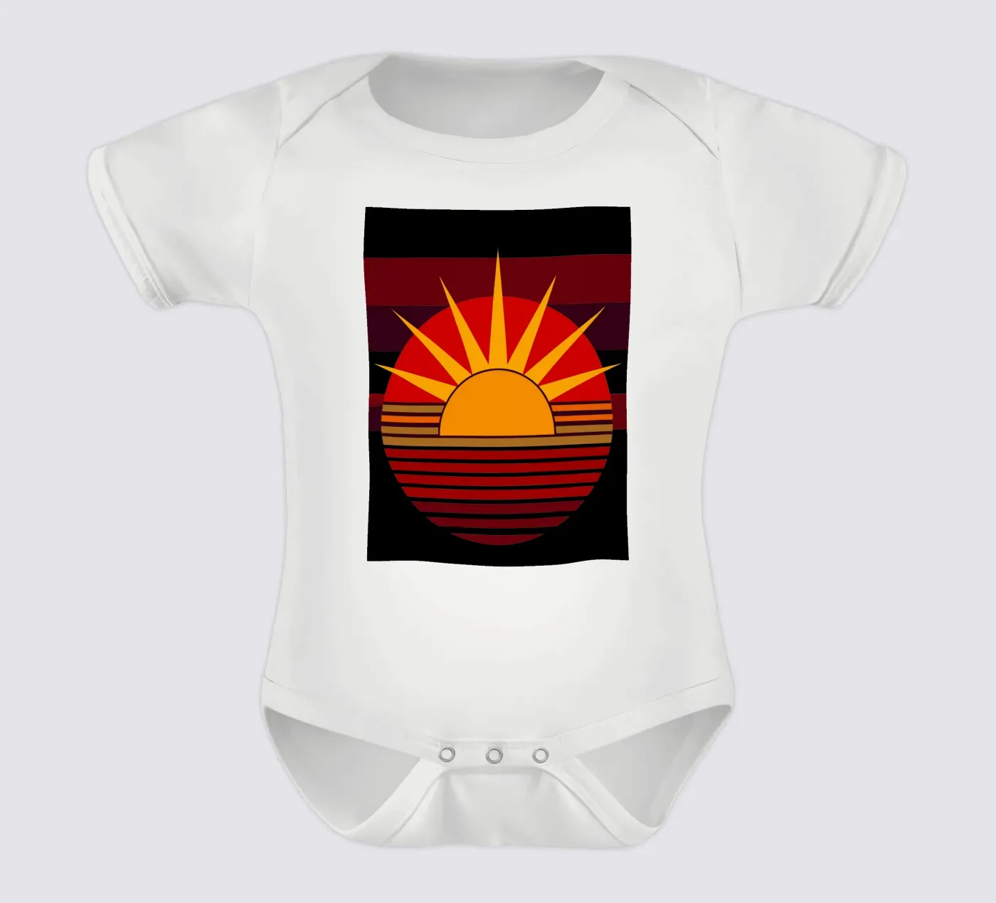 vecteur soleil body bébé de zaidza