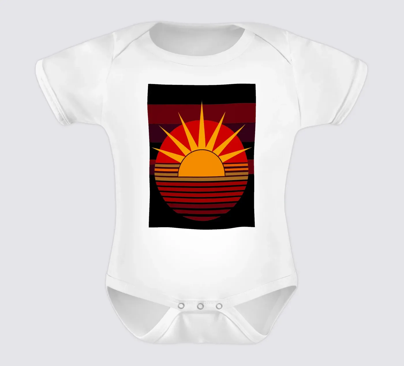vecteur soleil body bébé de zaidza