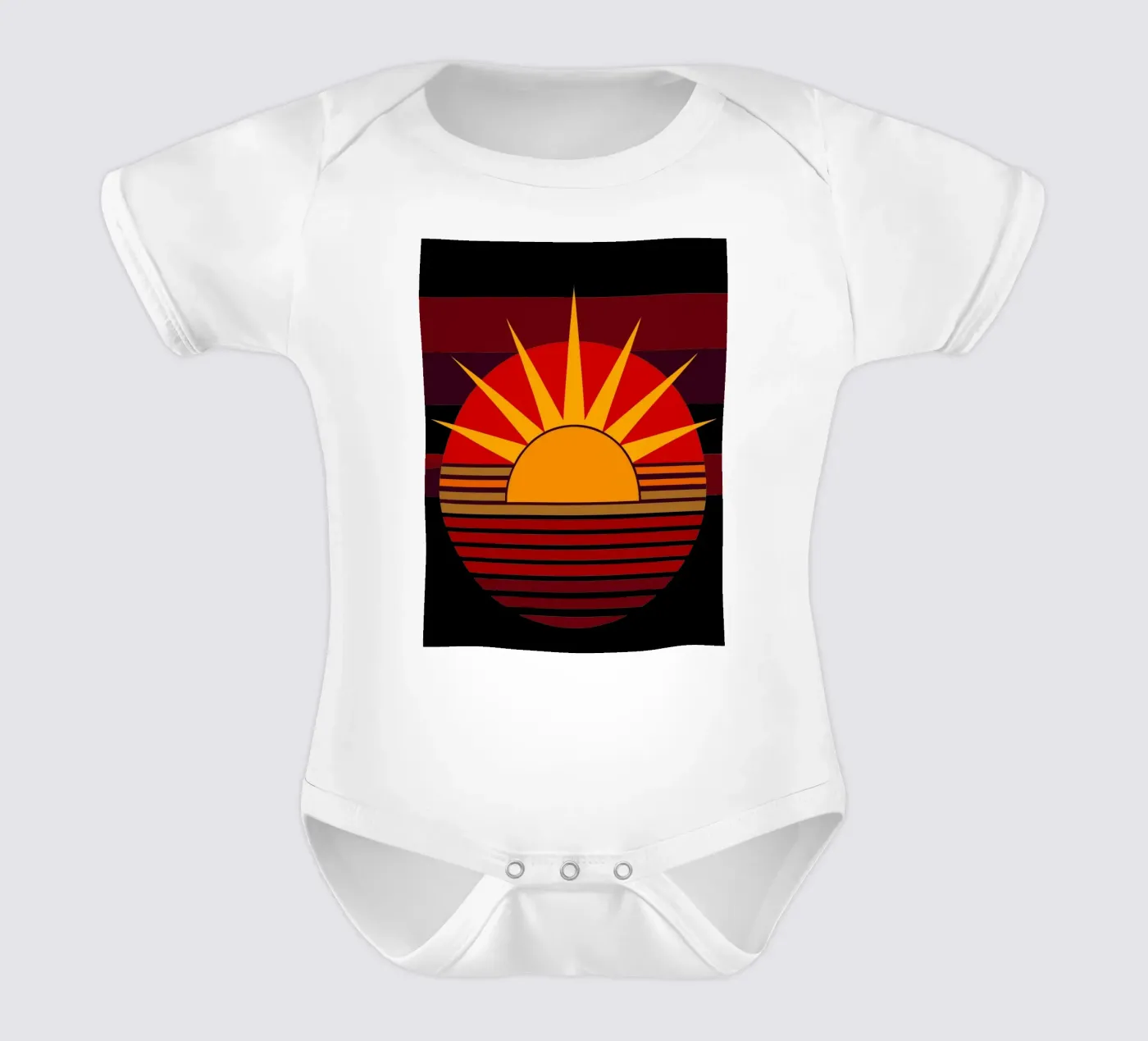 vecteur soleil body bébé de zaidza