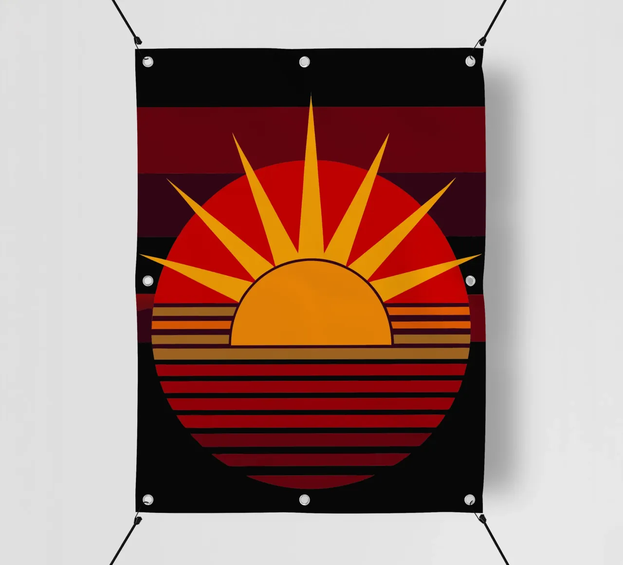 sun vector pvc cover by zaidza
