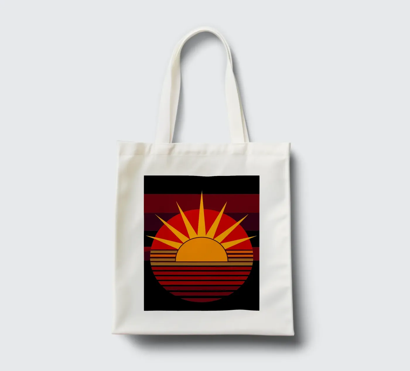 sun vector tote bag by zaidza