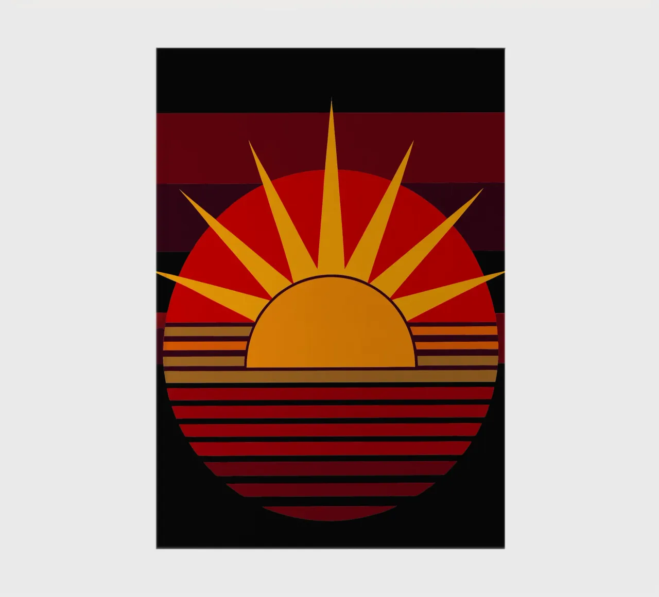 sun vector notebook by zaidza