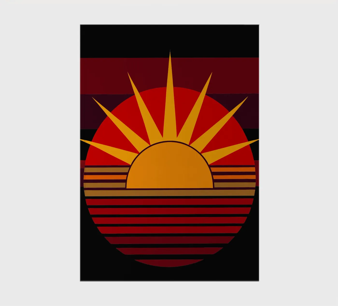 Sonnenvektor Notizbuch von zaidza