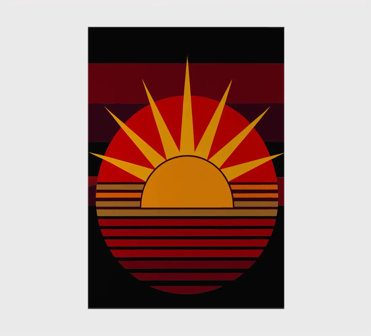 sun vector notebook by zaidza