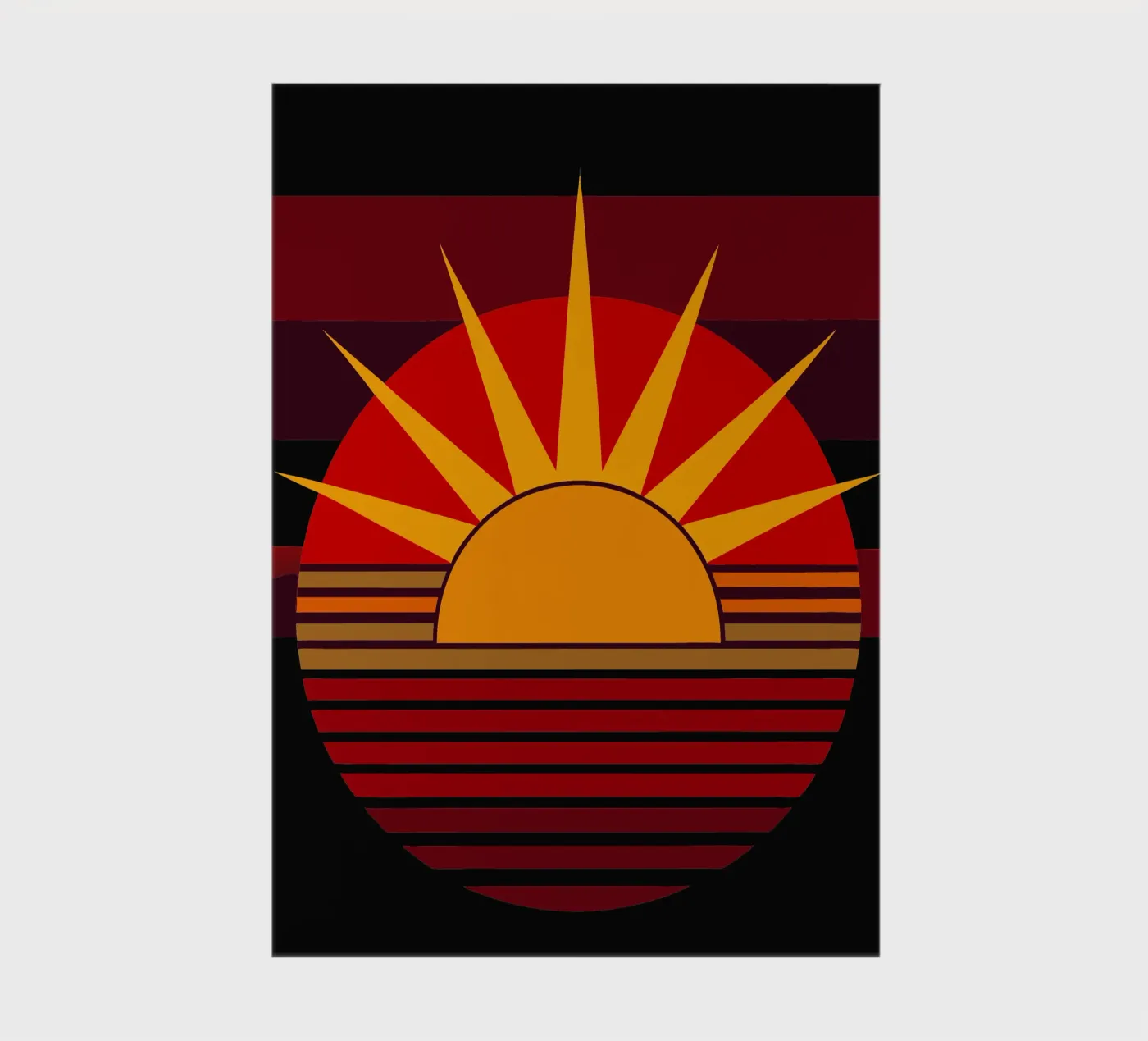 Sonnenvektor Notizbuch von zaidza