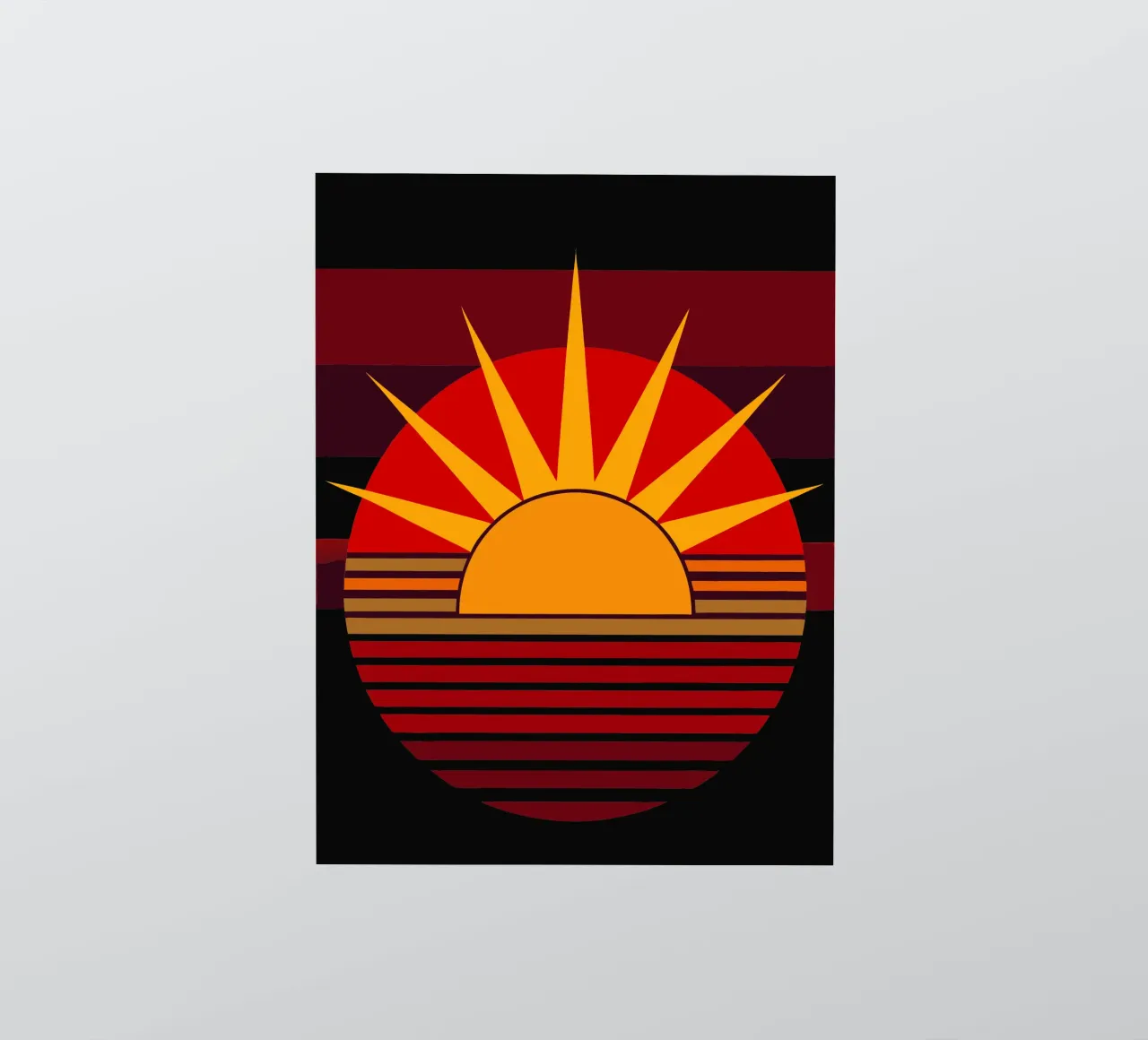 sun vector sticker by zaidza