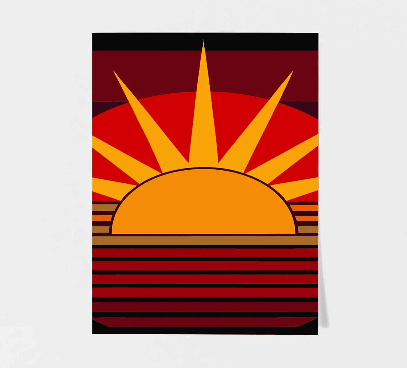 zonnevector stickervel van zaidza