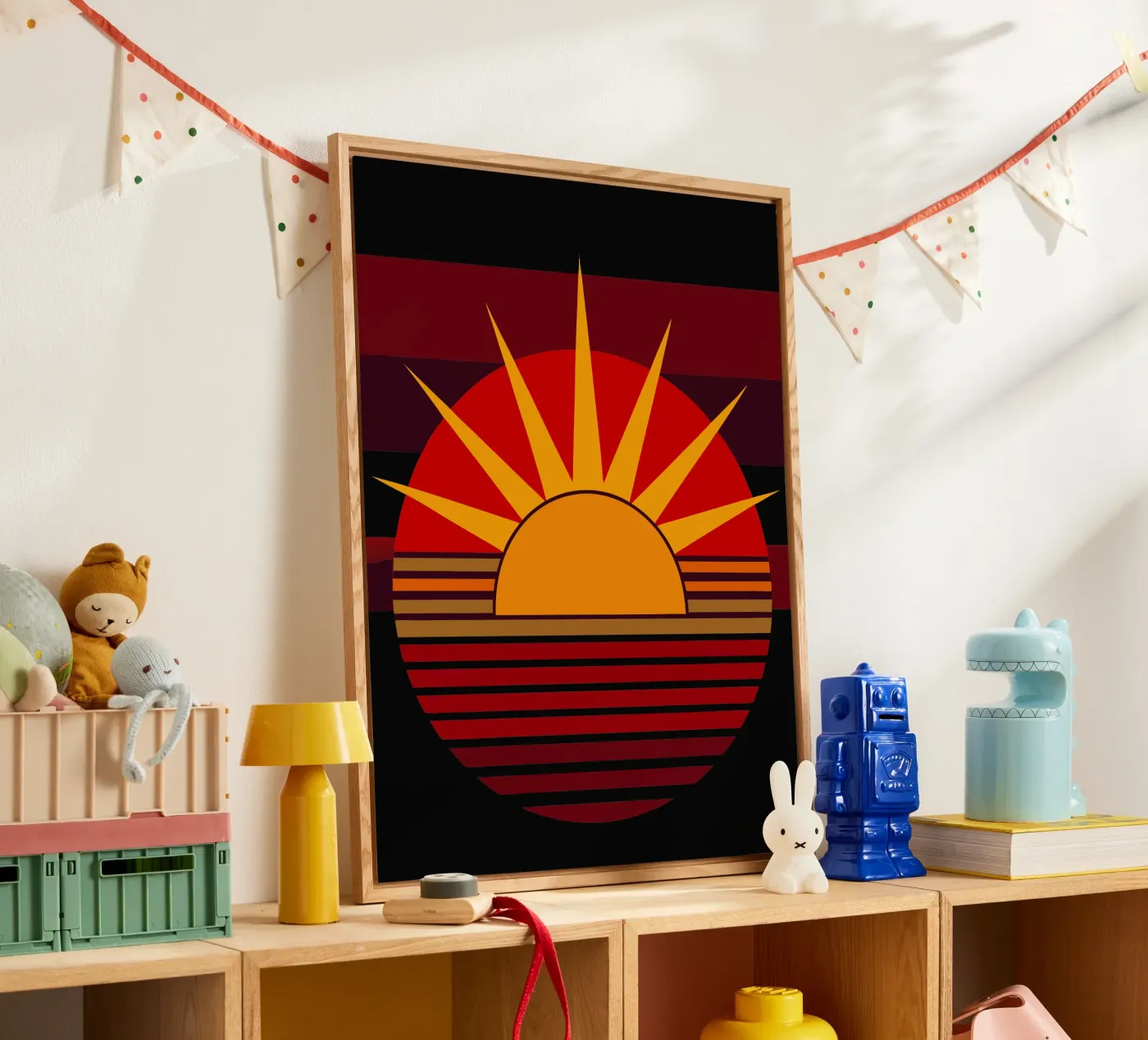 sun vector acrylic glass by zaidza