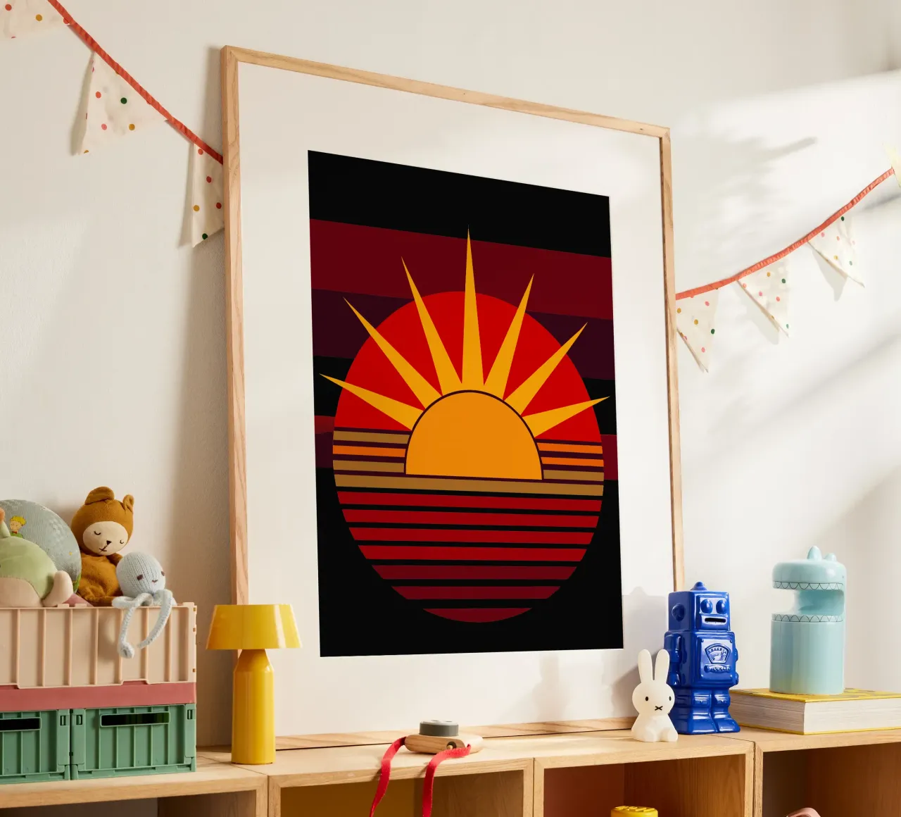 vettore sole poster da zaidza