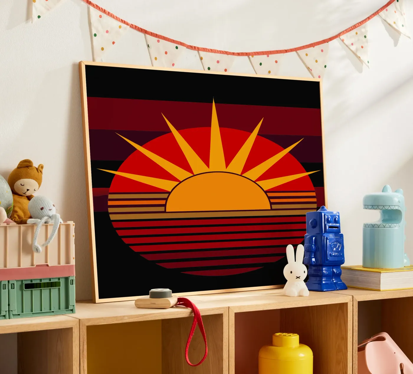 sun vector Poster von zaidza