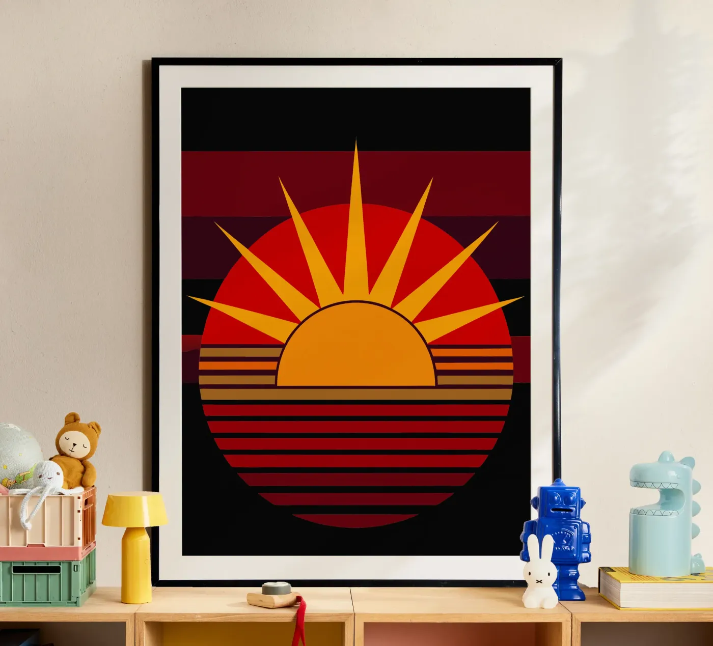 sun vector poster by zaidza
