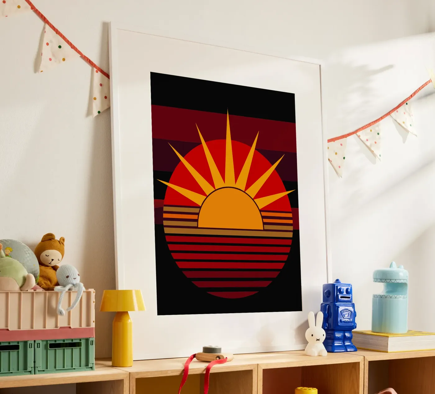sun vector Poster von zaidza