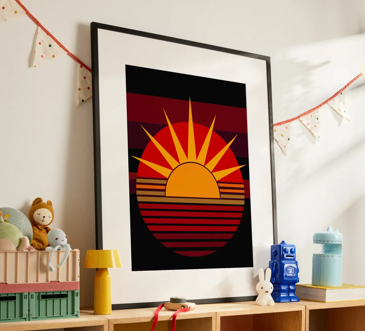 vettore sole poster da zaidza