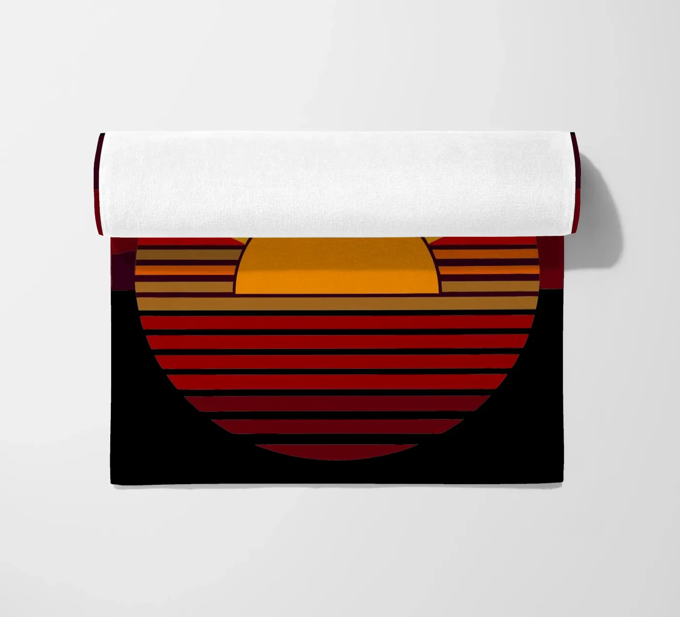 zonnevector strandhanddoek van zaidza