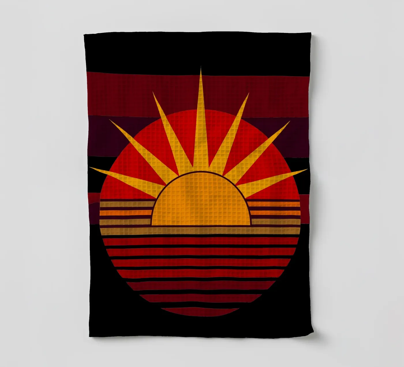 sun vector theedoek van zaidza