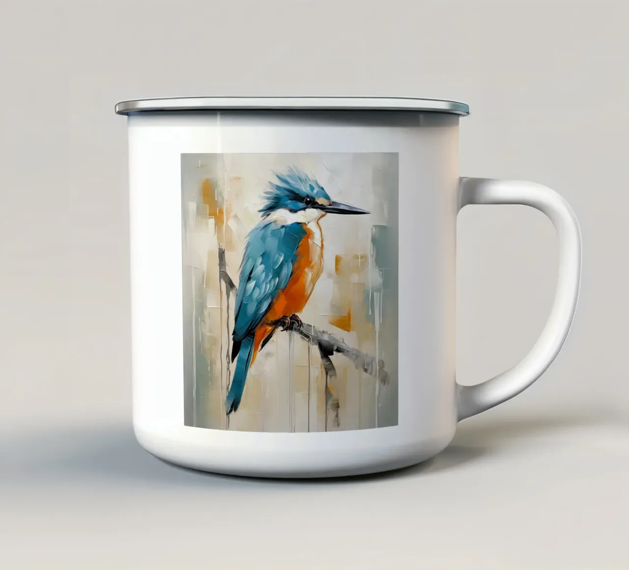 Arte da parete di Imagine tazza in smalto da Imagine