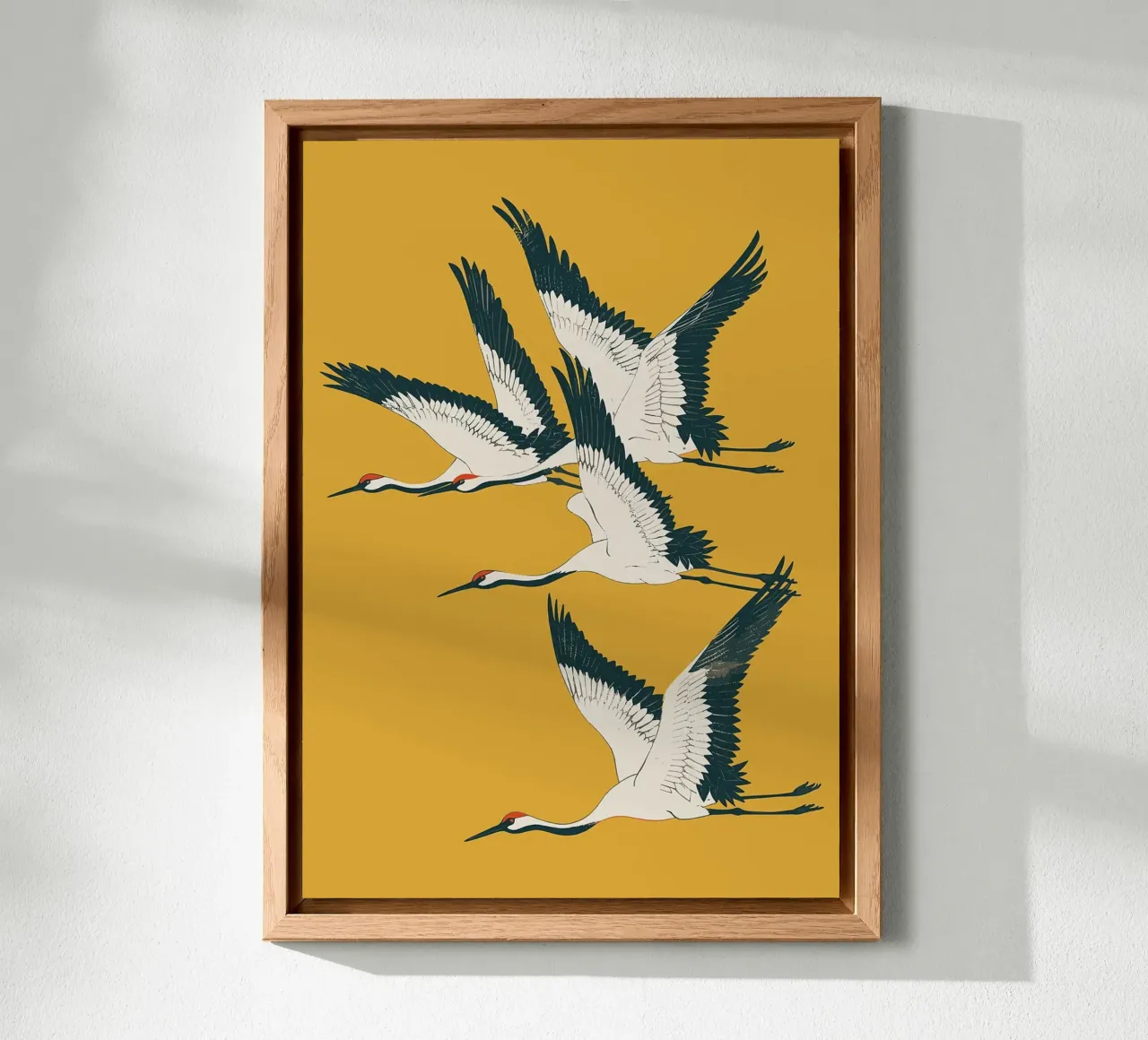 Vögel fliegen Alu-Dibond von BirdShop