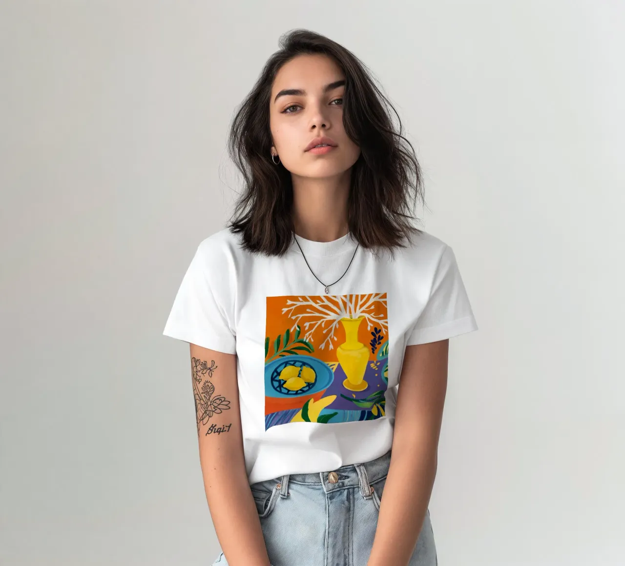 Amethyst-Zitrone hell T-Shirt von Dawn Light