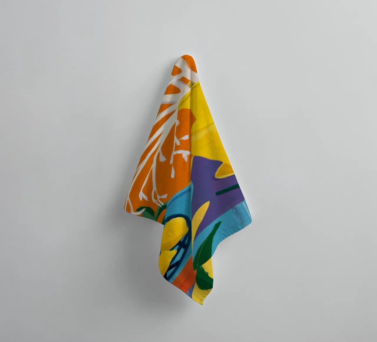 Amethyst-Zitrone hell Handtuch von Dawn Light