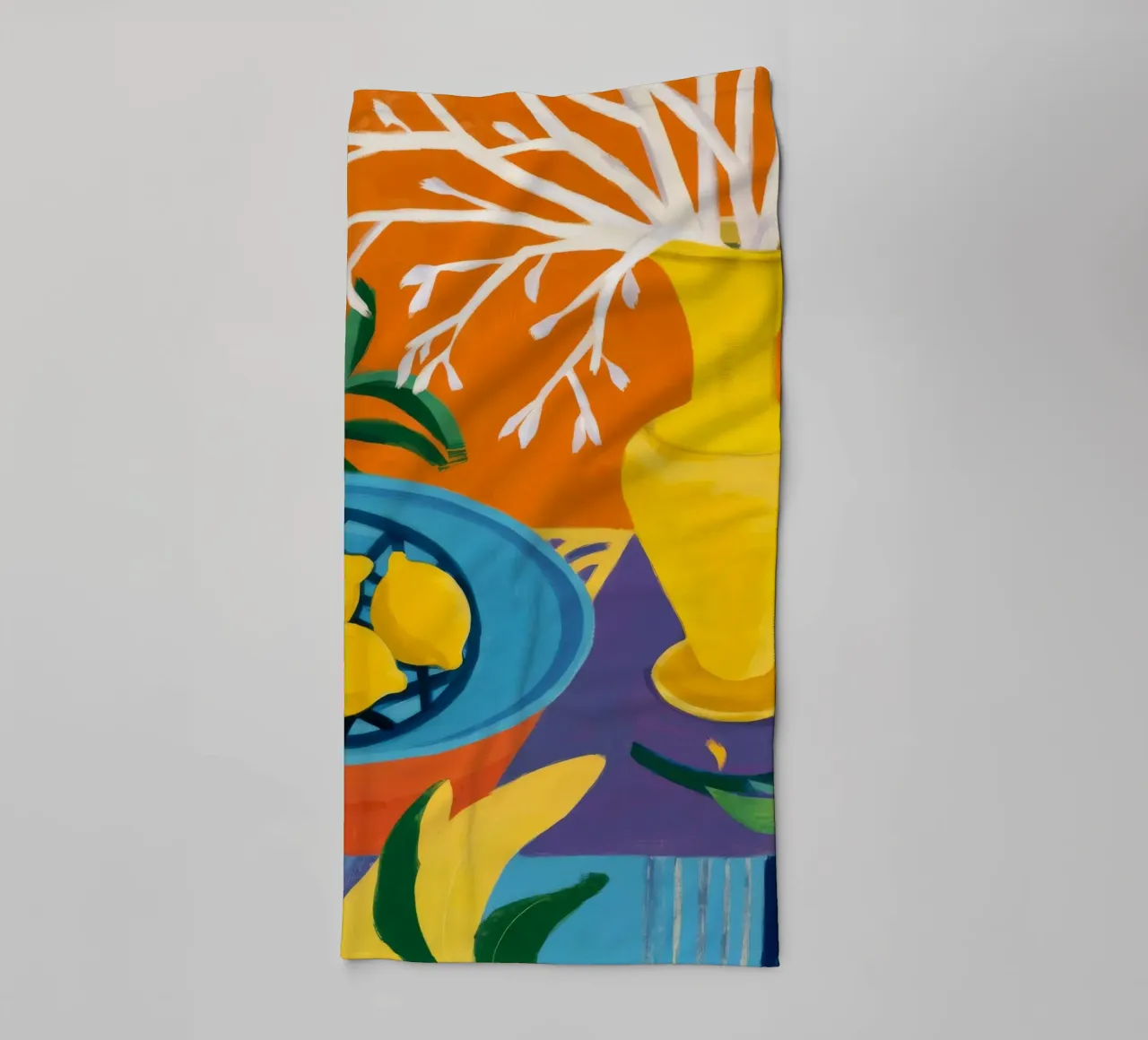 Amethyst-Zitrone hell Handtuch von Dawn Light