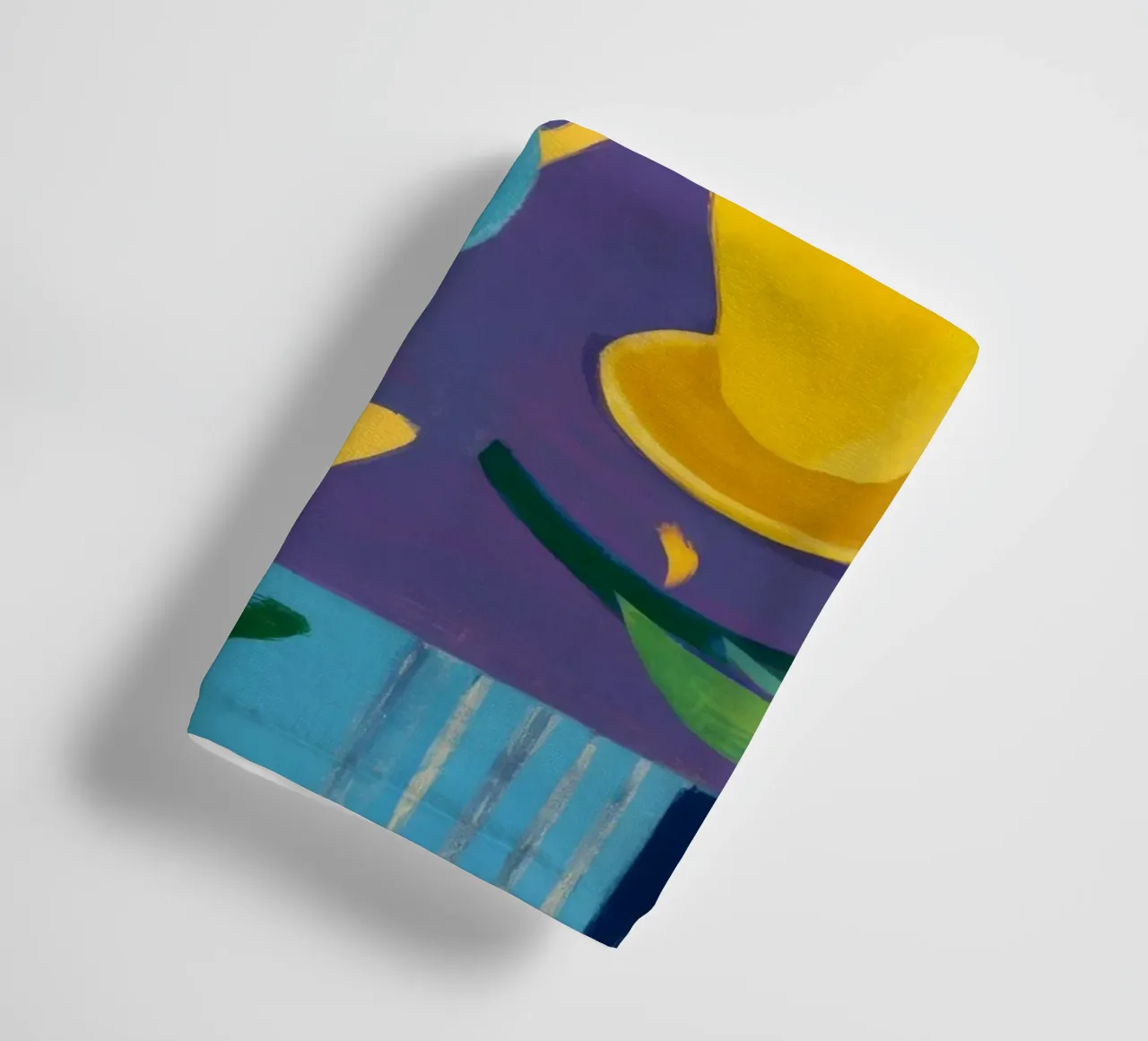 Amethyst-Zitrone hell Handtuch von Dawn Light