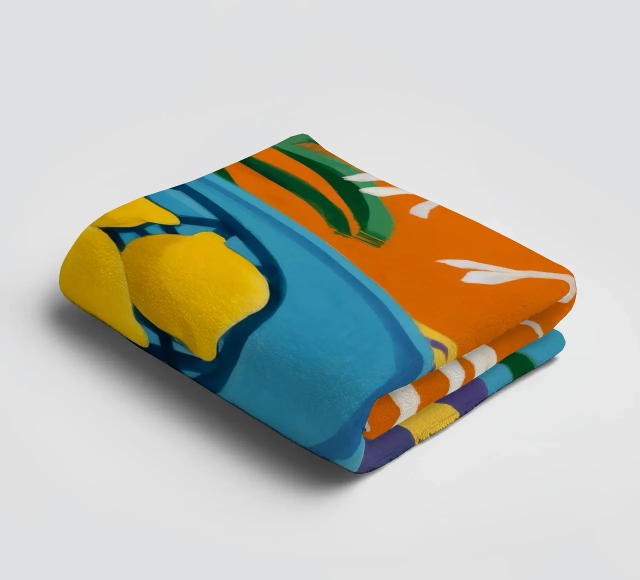 Amethyst-Zitrone hell Handtuch von Dawn Light