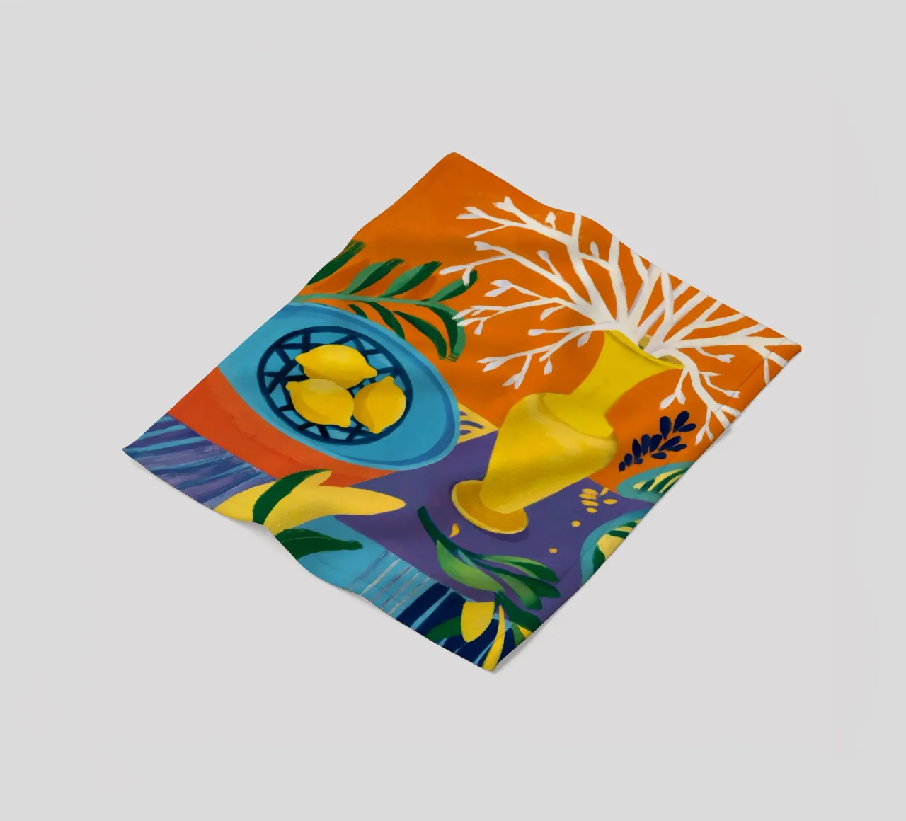 Amethyst-Zitrone hell Fleecedecke von Dawn Light