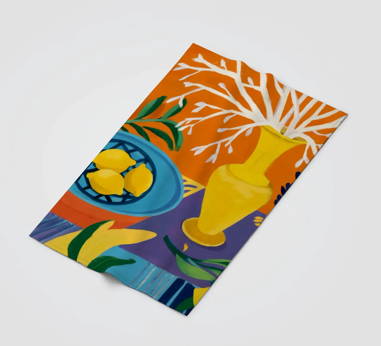 Amethyst-Zitrone hell Fleecedecke von Dawn Light