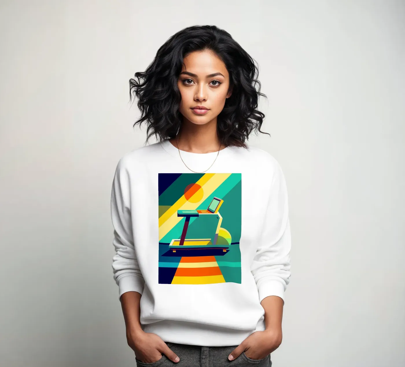 tradmill vector felpa da zaidza