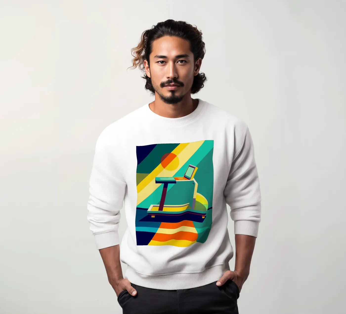 tradmill vector felpa da zaidza