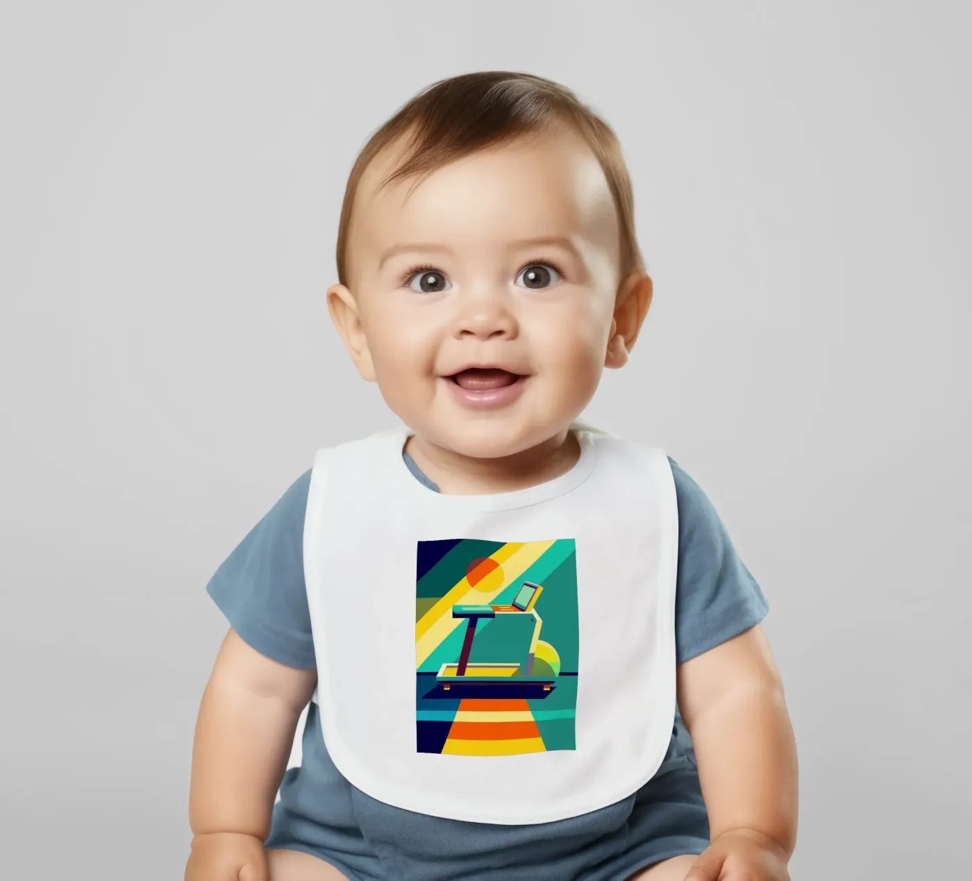 tradmill vector Babylätzchen von zaidza