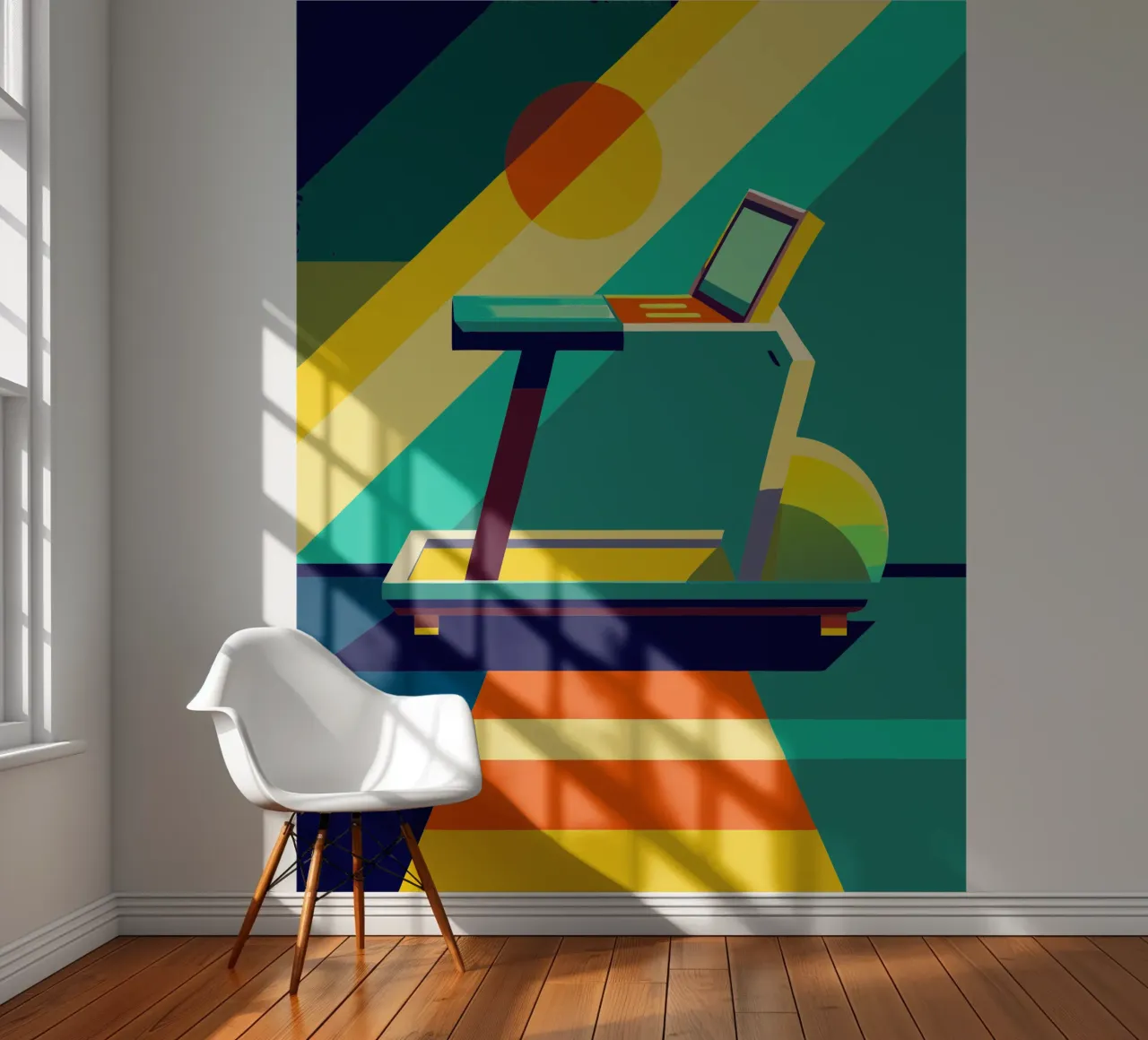 vector handelsmolen fotobehang van zaidza