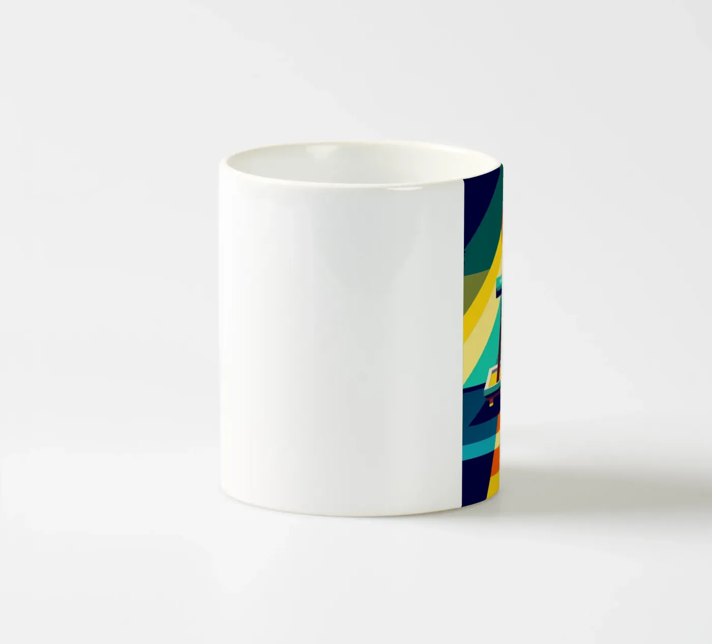 tradmill vector ceramic mug by zaidza