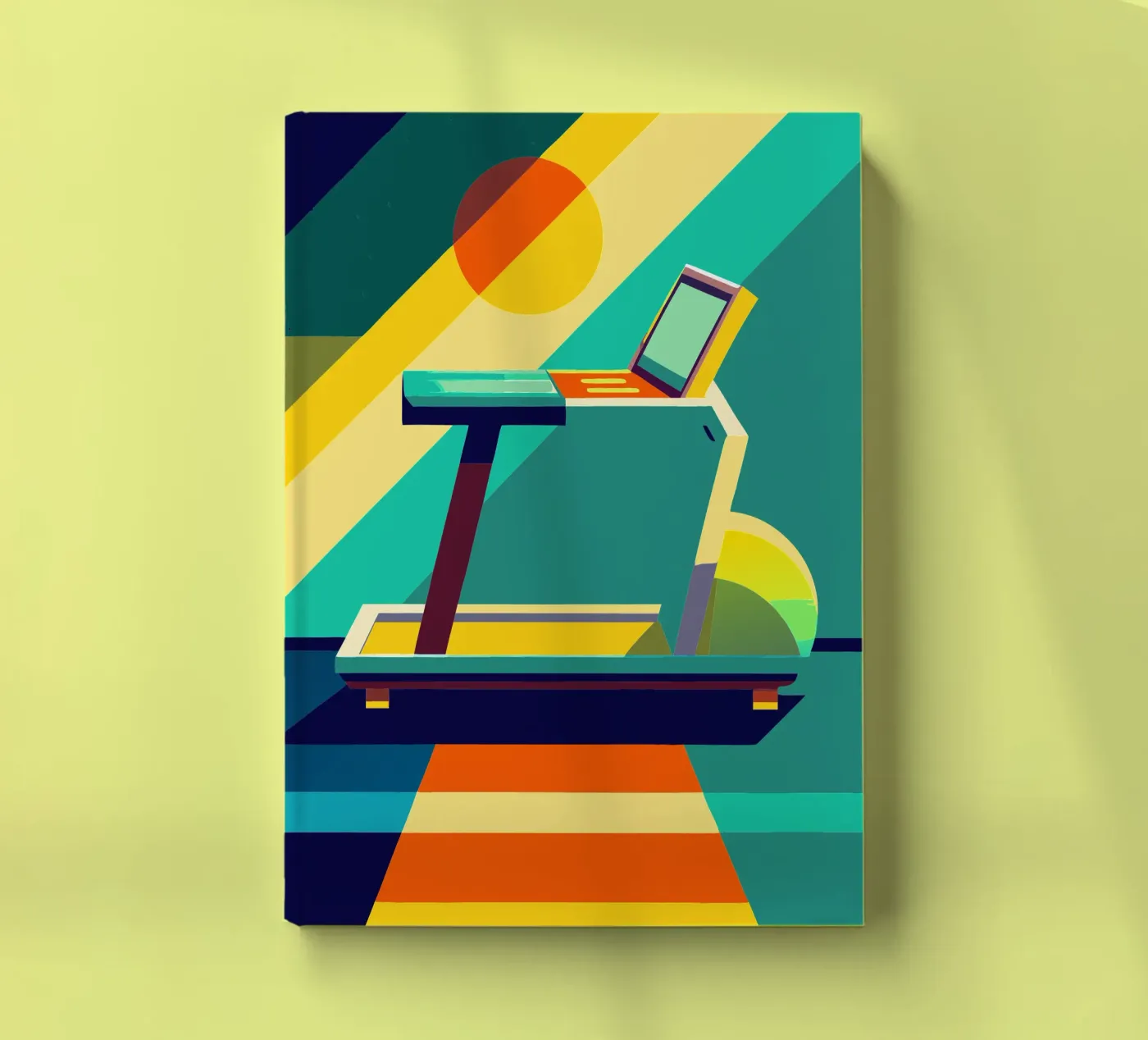 tradmill vector notebook by zaidza