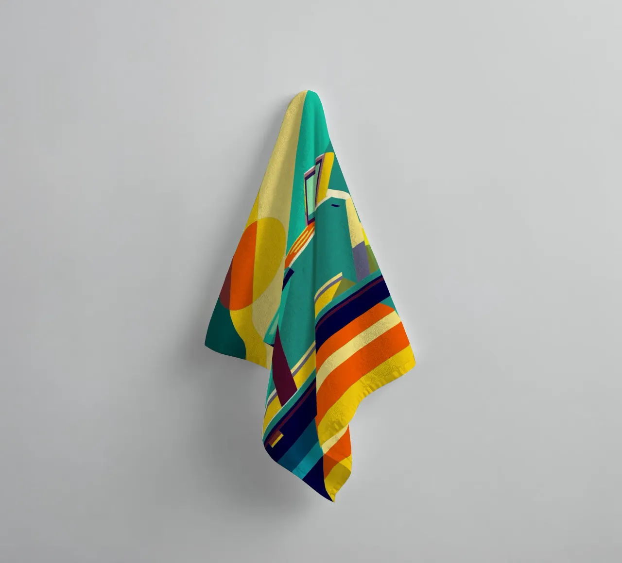 tradmill vector towel by zaidza