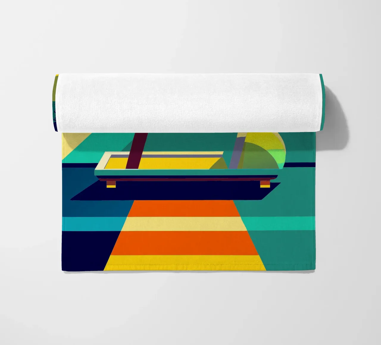 vettore tradmill telo mare da zaidza