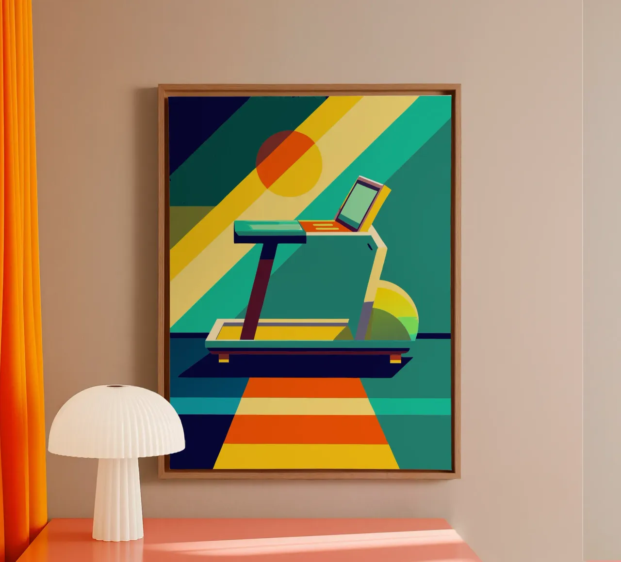 tradmill vector canvas by zaidza