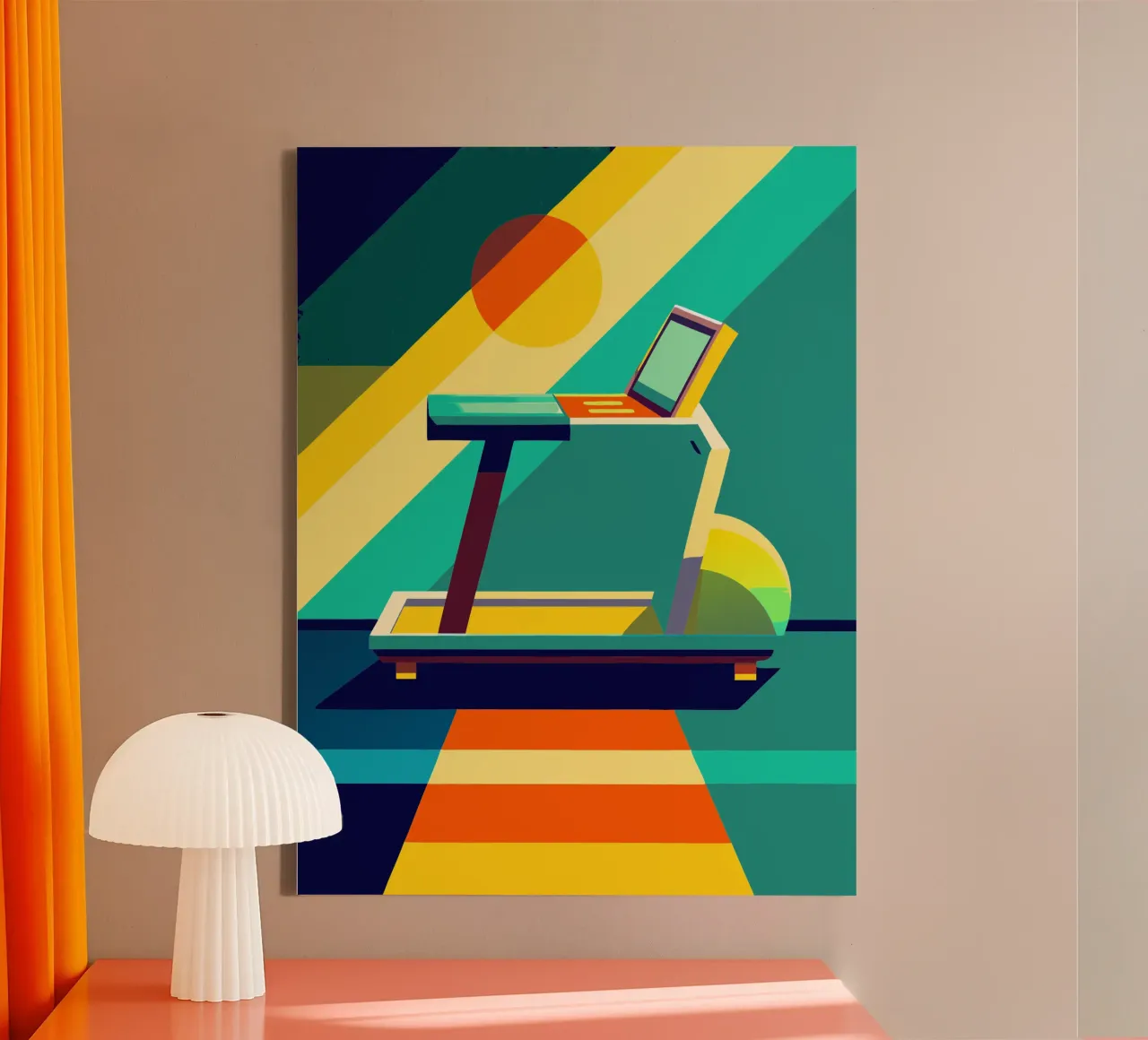 tradmill vector canvas by zaidza