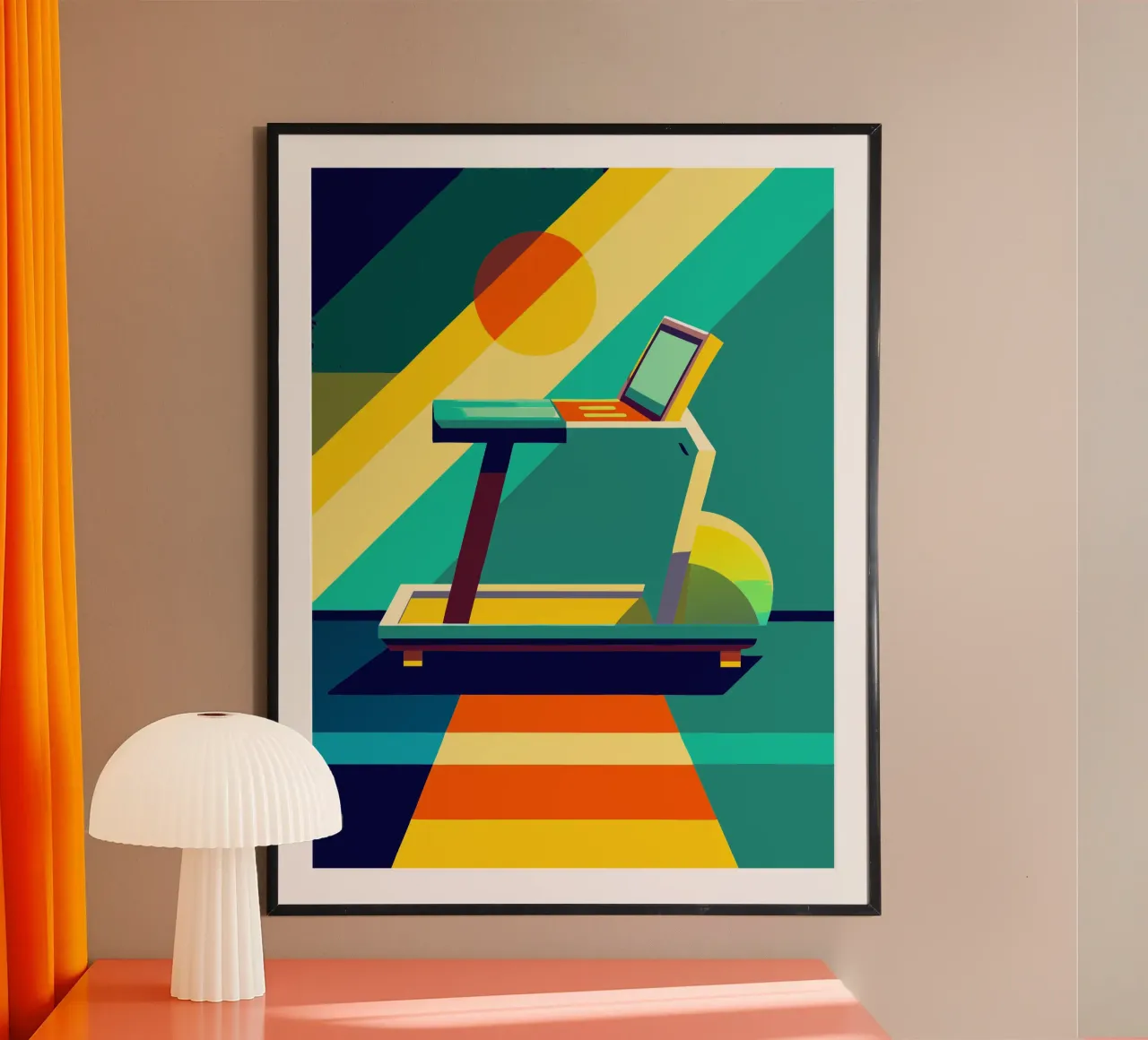 tradmill vector poster by zaidza