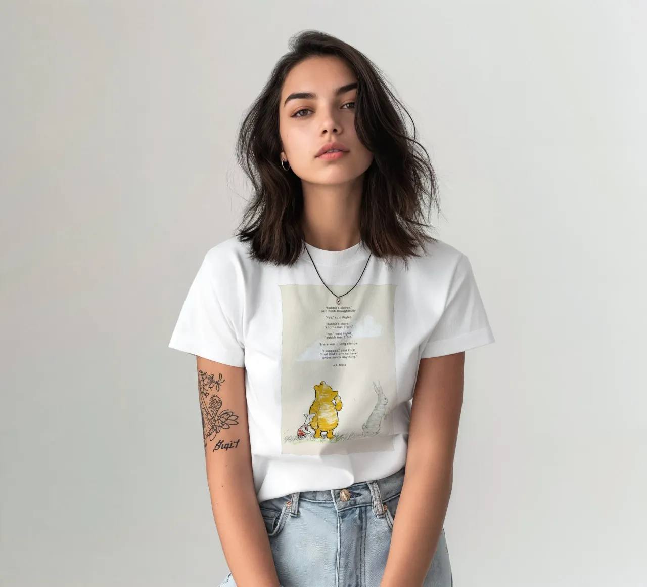 Rabbit t-shirt da Vintage by JUNIQE