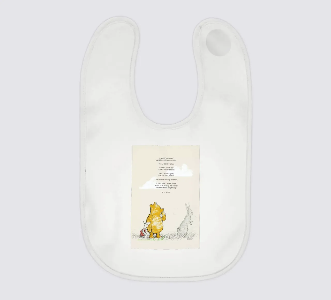 Rabbit bavaglino da Vintage by JUNIQE